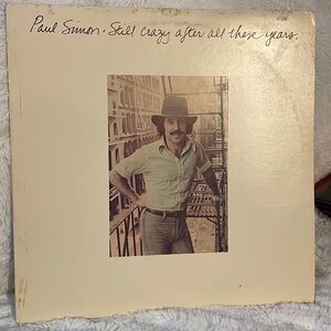 Paul Simon STILL CRAZY AFTER ALL THESE YEARS Vinyl LP